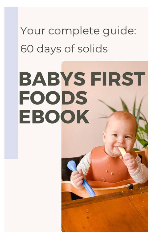 Babys First Food - A 60 Day Cheat Sheet
