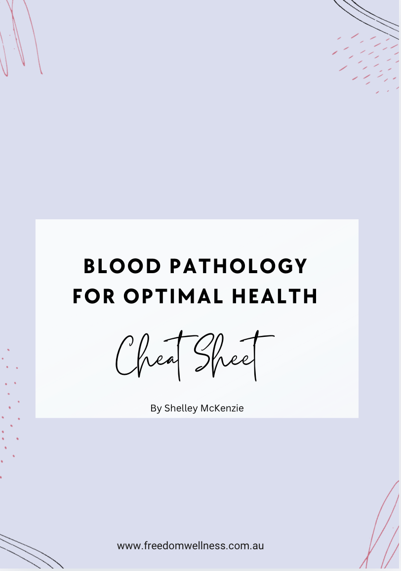 Blood Pathology Cheat Sheet for Optimal Health